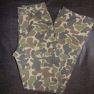 Army Surplus Store - Junior's Utility Camouflage Cargo Trousers